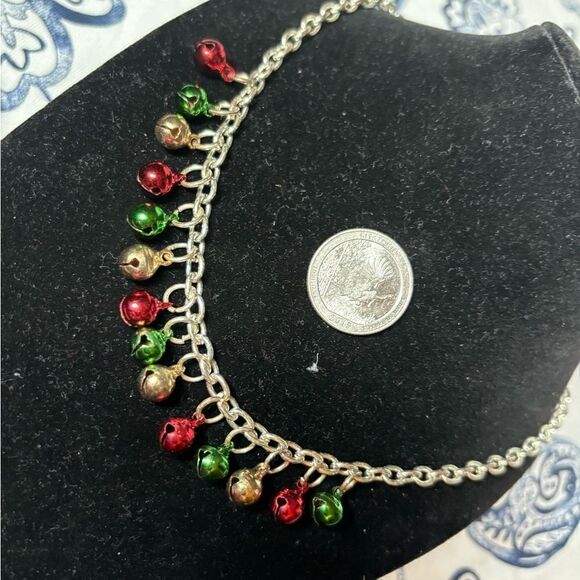18” Jingle Bells Necklace Lobster Claw Closure EPC - Picture 3 of 3